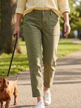 Jones New York Olive Chino Pants